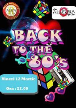 poze petrecere back to the 80 s alba iulia