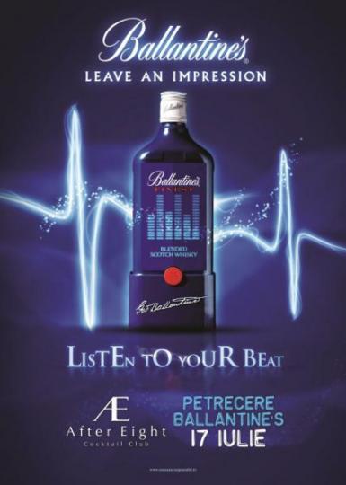 poze petrecere ballantines in club after eight cluj