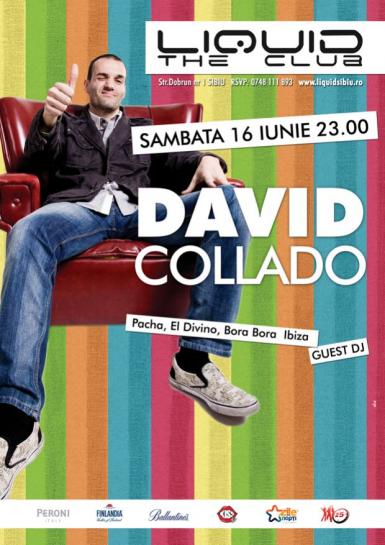 poze petrecere cu david collado la liquid club din sibiu