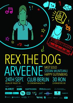 poze petrecere cu rex the dog si arveene in club berlin