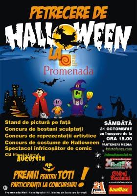 poze petrecere de halloween la promenada mall