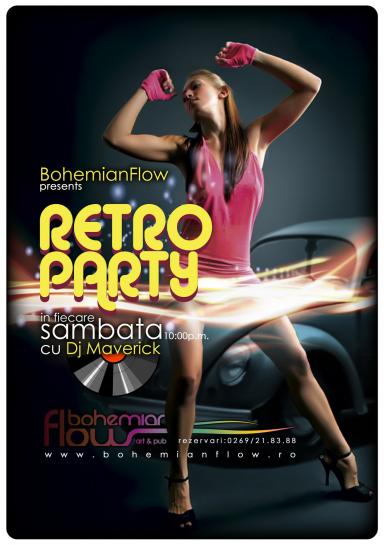 poze petrecere retro party sibiu