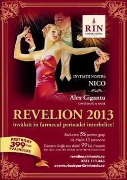 poze petrecere revelion 2013 la rin airport hotel cu nico si alex gigantu band