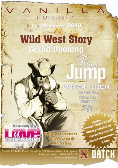 poze petrecere wild west story grang opening timisoara