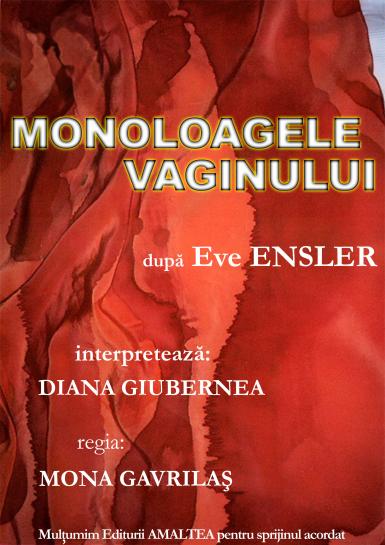 poze piesa de teatru monoloagele vaginului de eve ensler cu diana giubernea regia mona gavrilas