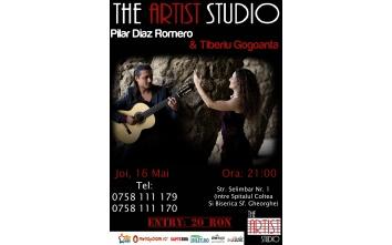 poze pilar diaz romero tiberiu gogoanta la the artist studio