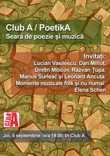 poze poetika seara de poezie si muzica in club a