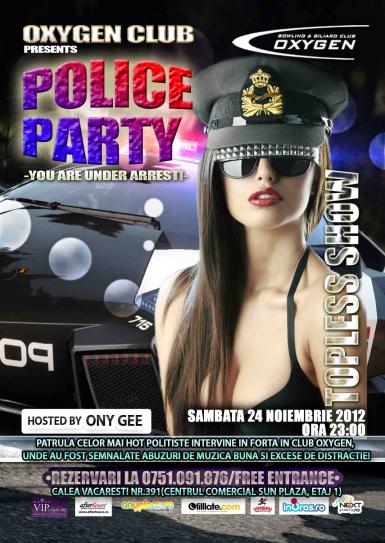 poze police party