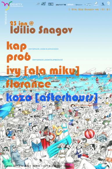 poze pool party idillio snagov