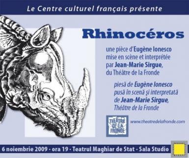 poze premiera absoluta rhinoceros de eugene ionesco