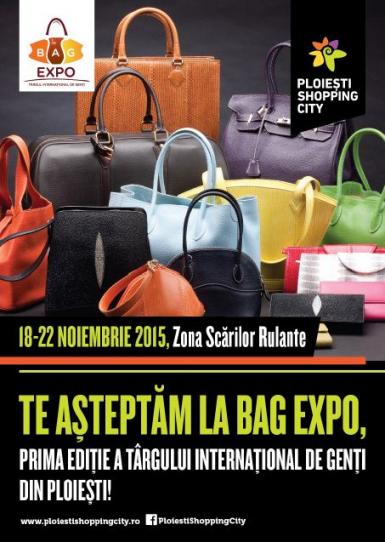 poze premiera la targul bag expo in ploiesti shopping city geanta de 