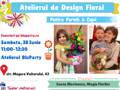 poze primul atelier de design floral pentru copii i parin i