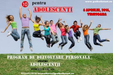 poze program de dezvoltare personala zece pentru adolescenti 