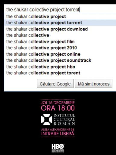 poze proiectie shukar collective project icr