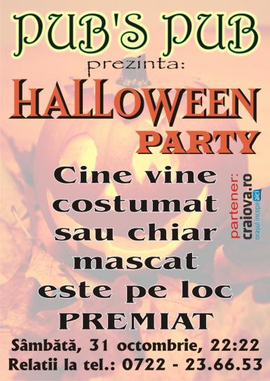 poze pub s halloween party