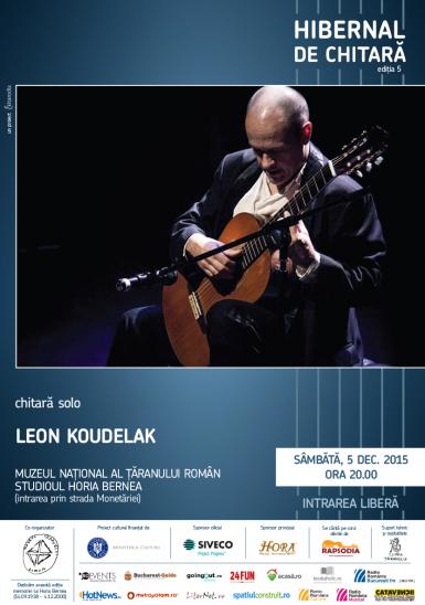 poze recital leon koudelak