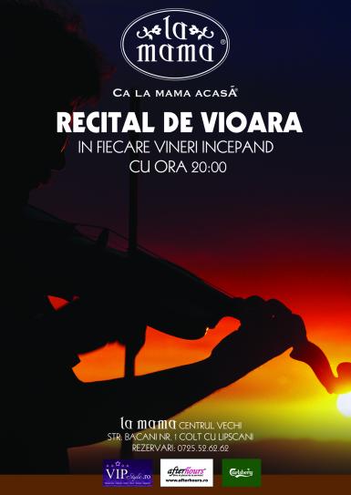 poze recital vioara