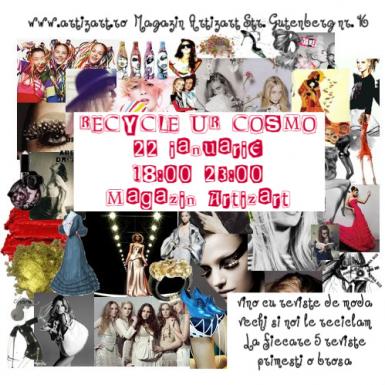 poze recycle ur cosmo campanie de reciclare