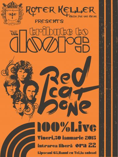 poze red cat bone tribute to the doors