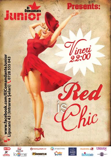 poze  red is chic party el comandante junior