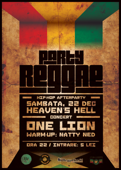 poze reggae party invitat one lion heaven s hell 