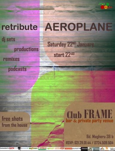 poze retribute aeroplane in frame club