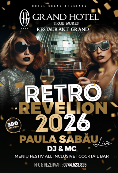 poze retro party revelion 2026 tg mures