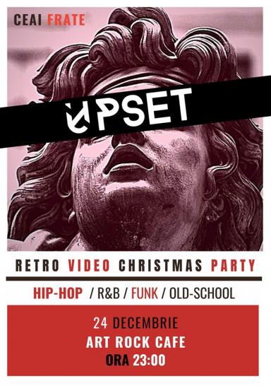 poze retro video christmas party