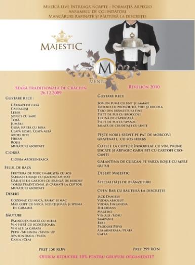 poze revelion 2010 la majestic