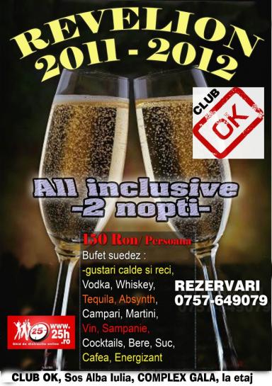 poze revelion 2012 in club ok sibiu