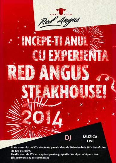 poze revelion 2014 la red angus steakhouse
