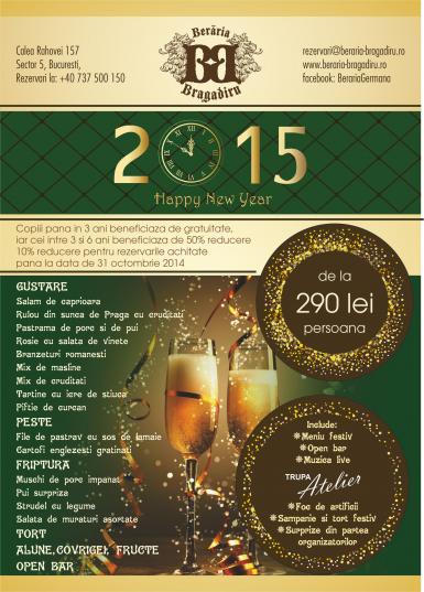 poze revelion 2015 la beraria germana bragadiru