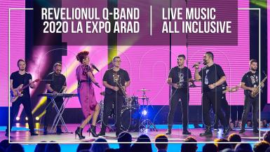 poze revelion 2020 q band la expo arad