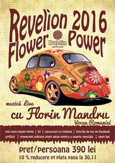 poze revelion flower power 2016 cu florin mandru