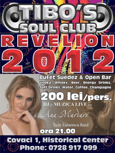 poze revelion tibo s soul club 2012 cu ana mardare si tudy zaharescu band