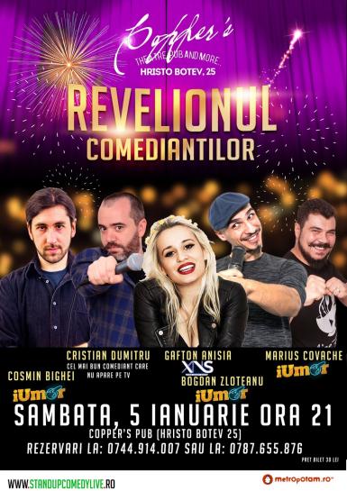 poze revelionul comediantilor stand up comedy show 