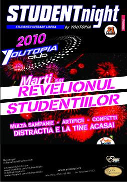 poze revelionul studentiilor in youtopia timisoara