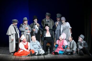 poze  revizorul la teatrul de comedie bucuresti