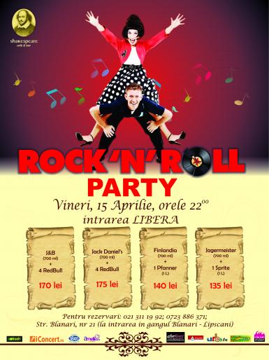 poze rock n roll party shakespeare bar