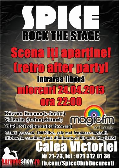poze  rock the stage un party 100 live