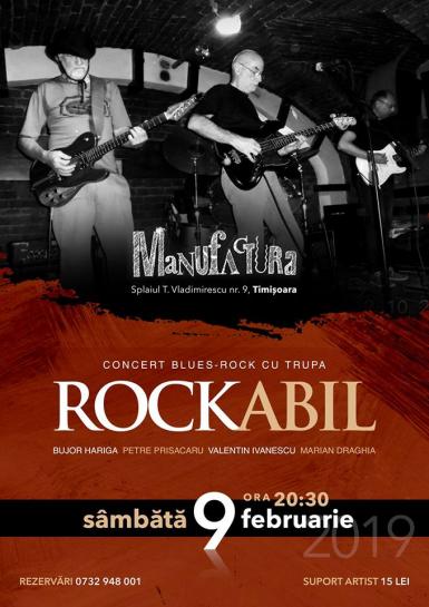 poze rockabil concert de blues rock in manufactura 9 feb 2019 