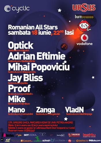 poze romanian all stars la iasi