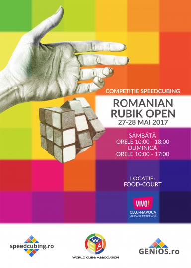 poze romanian rubik open 2017 competitie de speedcubing 