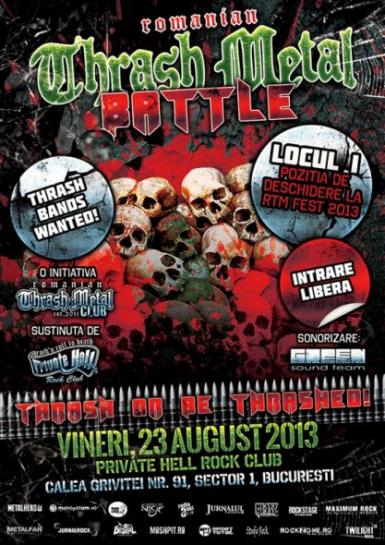 poze romanian thrash metal battle in private hell