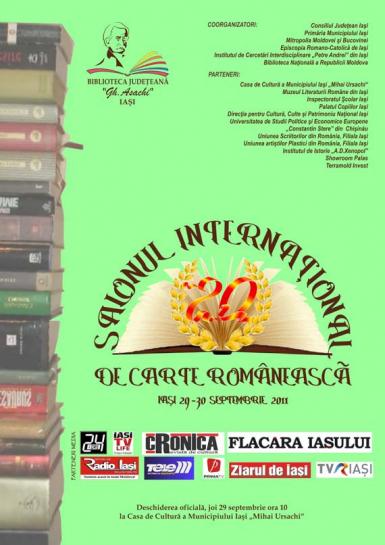 poze salonul international de carte romaneasca la iasi