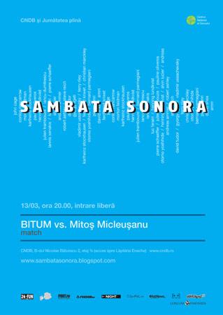 poze sambata sonora cu bitum vs mitos micleusanu la cndb