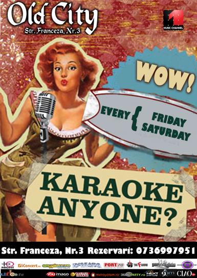 poze saturday karaoke old city franceza