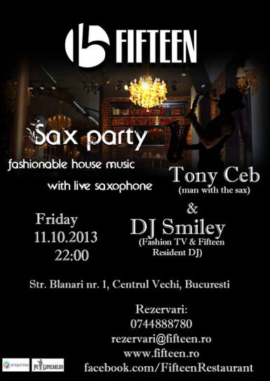 poze sax party with tony ceb dj smiley