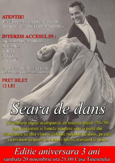 poze seara de dans aniversar oradea