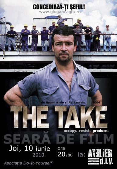 poze seara de film the take timisoara